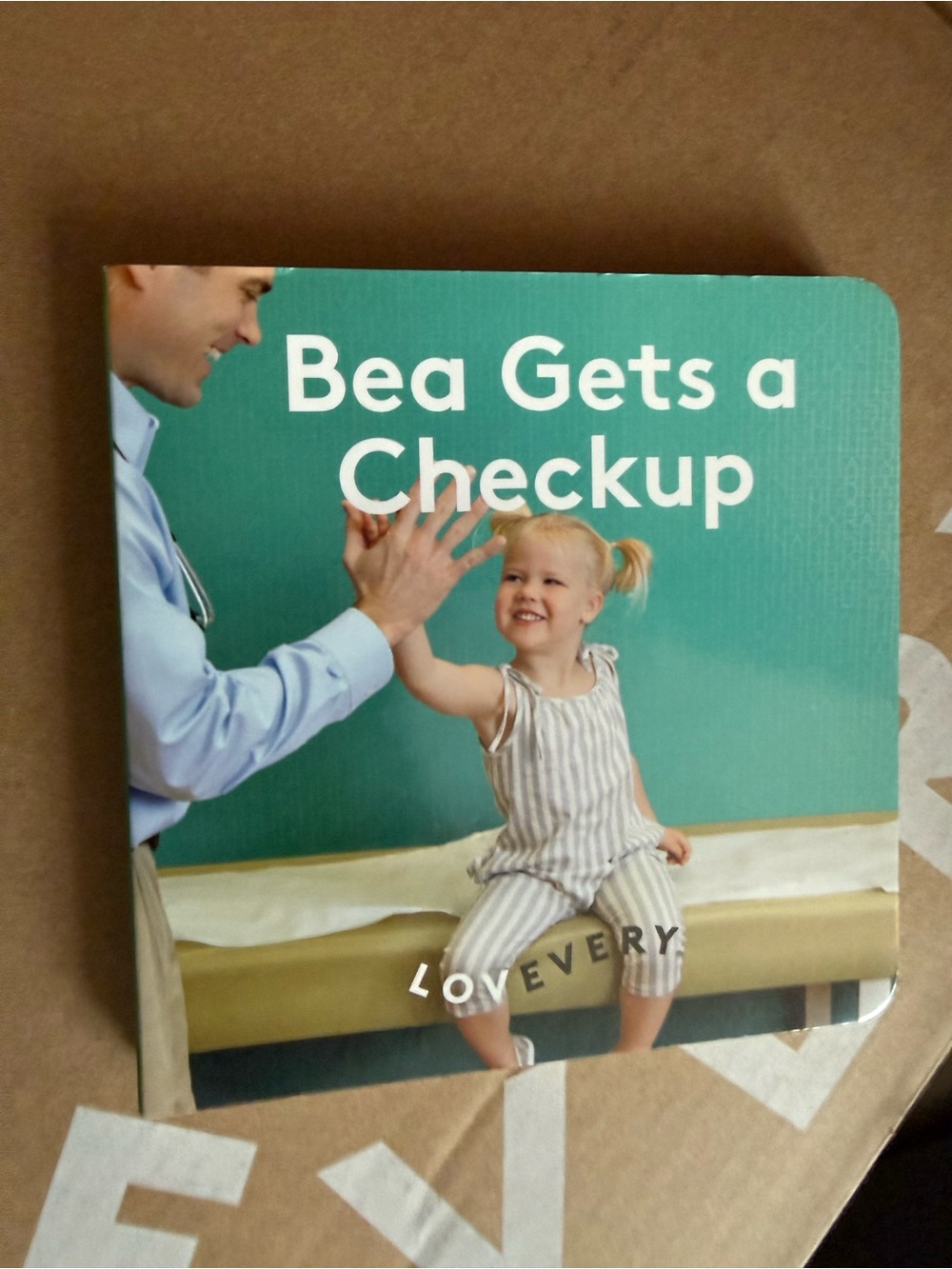 Bea Gets a Checkup Board Book - Green Cover